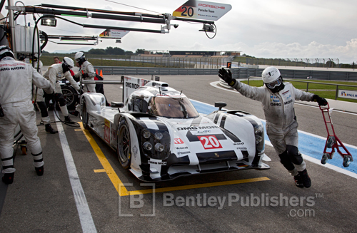 The Paul Ricard circuit near Marseilles was only one of many used for pre-season testing of the 919 Hybrid. Florida&lsquo;s Sebring track was judged the most demanding.